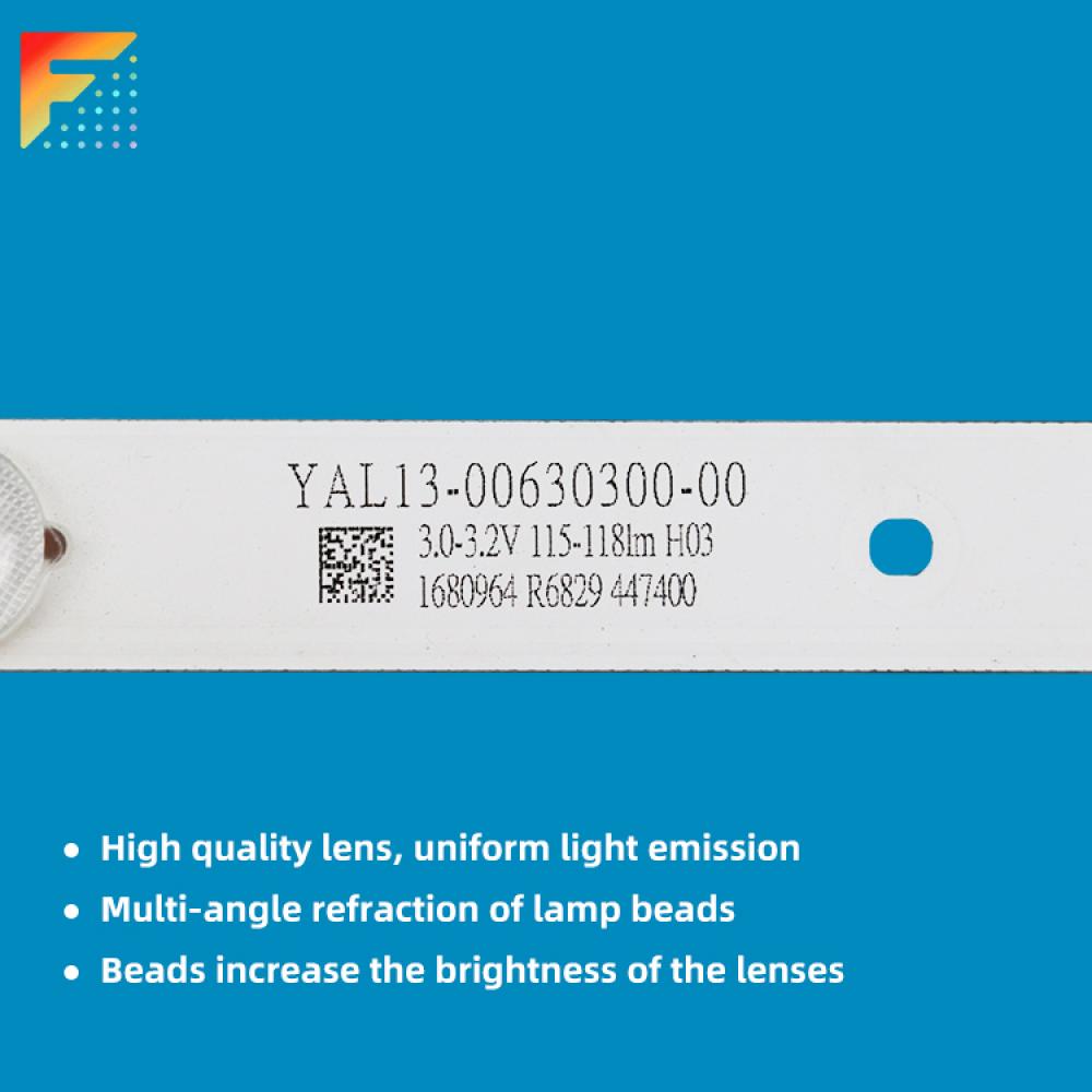 32  inch TV LED BACKLIGHT STRIP RF-AZ320E30-0601S-02 A0 YAL13-00630300-00