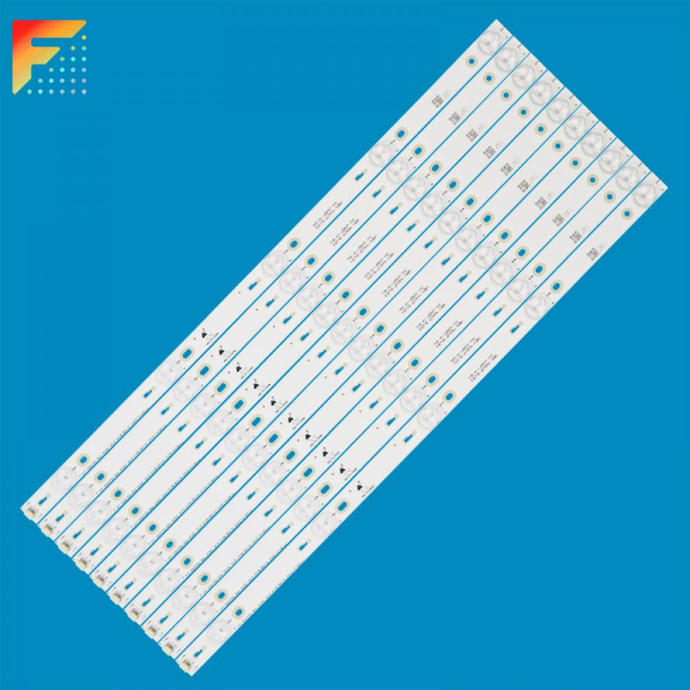 50'' TV LED BACKLIGHT STRIPS MODEL 0T-50D2700-8X5-3030C-5S1P 50HR330M05A0 V24C-LB5005-HR1 4CLB500T-VH2 4C-LB500T-ZM1 FOR 50INCH 50F3800 50FA3213 D50A710 50A810 50S100 D50810 55L510U18 50D2700