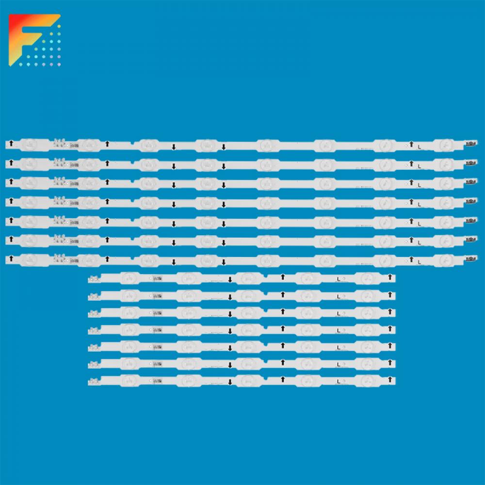 TV LED BACKLIGHT STRIP DUGE-550DCA-R5 BN96-34251A & DUGE-550DCB-R5 BN96-34252A (LM41-00106G & LM41-00106H) BN96-32182A & BN96-32183A for 55‘’ CY-GH055HGLV3U CY-GH055HGLV3H CY-GH055HGL7H