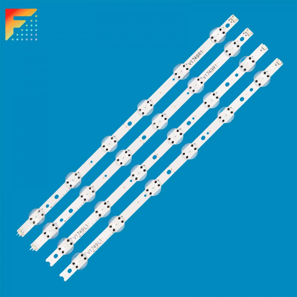 TV LED BACKLIGHT STRIP 6916L-2862A 6916L-2863A 6916L-2862B 6916L-2863B JB3B1591A02499 49'' V17 ART3 2862 Rev0.2 1  V17 49 L1 49'' V17 ART3 2863 Rev0.2 1  V17 49 R1 FOR 49UV340C-IB 49UV340C 49UJ6565 49